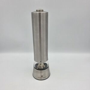 Zassenhaus Gera Battery Operated Pepper Mill Grinder Steel Germany 8" (#2)